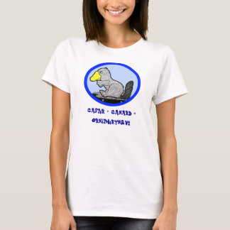 Frans - Beaver + Duck = Platypus T-shirt