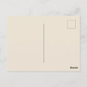 Frans bedrijf van chocolade en thee, Art Nouveau Briefkaart (Achterkant)