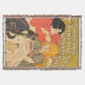 Frans bedrijf van chocolade en thee, Art Nouveau Deken (Voorkant)