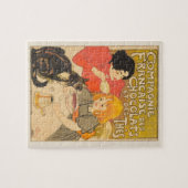 Frans bedrijf van chocolade en thee, Art Nouveau Legpuzzel (Horizontaal)
