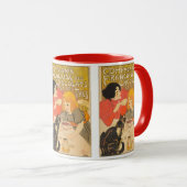 Frans bedrijf van chocolade en thee, Art Nouveau Mok (Voorkant rechts)