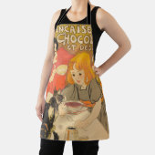 Frans bedrijf van chocolade en thee, Art Nouveau Schort (Insitu)