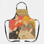 Frans bedrijf van chocolade en thee, Art Nouveau Schort (Voorkant)