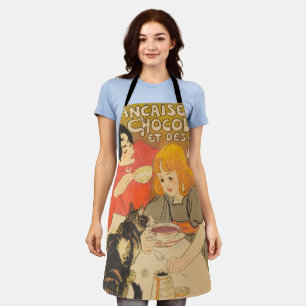 Frans bedrijf van chocolade en thee, Art Nouveau Schort