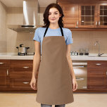 Frans Beige Effen Kleur Schort<br><div class="desc">Frans Beige Effen Kleur</div>