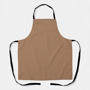 Frans Beige Effen Kleur Schort