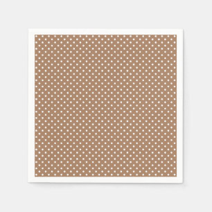 Frans Beige Stippen Paper Napkins Servet