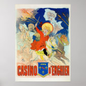  Frans Belle époque Chéret Casino en Poster (Voorkant)
