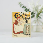 Frans Belle Epoque vintage poster briefkaart (Staand voorkant)