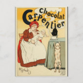 Frans Belle Epoque vintage poster briefkaart (Voorkant)