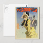 Frans Belle Epoque vintage poster briefkaart (Voorkant / Achterkant)