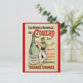 Frans Belle Epoque vintage poster briefkaart (Staand voorkant)