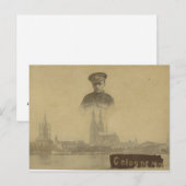 Frans bezettingsleger Keulen 1919 Briefkaart (Voorkant / Achterkant)