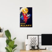  Frans Biere Allary door Jean D'Ylen Poster (Thuiskantoor)