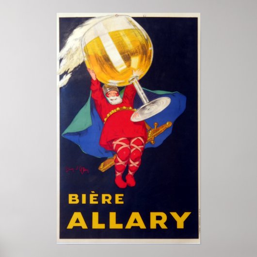  Frans Biere Allary door Jean D'Ylen Poster (Voorkant)
