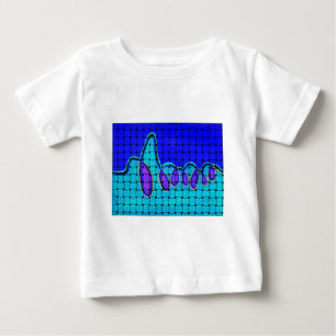 Frans Blauw Abstract met geweven textuur