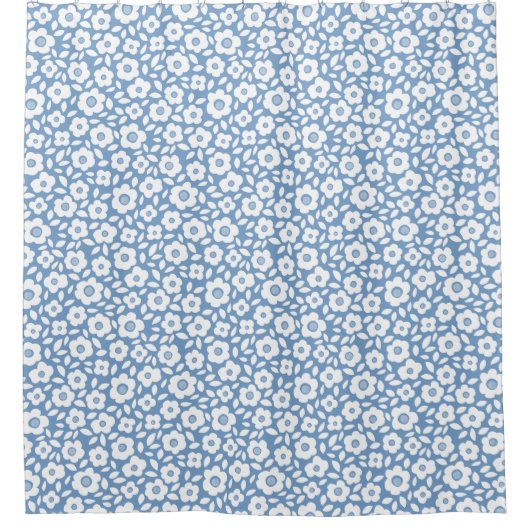 Frans Blauw  Bloemcascade Douchegordijn (Voorkant)