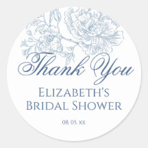  Frans Blauw Bloemen Toile Script Dank u