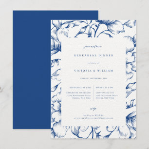 Frans Blauw  Bloemenrepetitie Diner Aankondiging