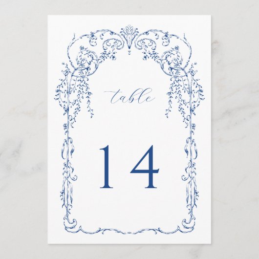 Frans Blauw  Botanisch Lijst Tafelnummer (Achterkant)