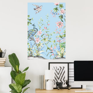 Frans Blauw Chinoiserie Art Print nr. 1 | 24 x 36