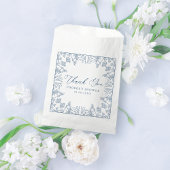 Frans Blauw Chinoiserie Bloemen Vrijgezellenfeest Bedankzakje