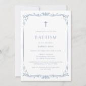 Frans Blauw  doopkruis Kaart (Voorkant)