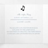 Frans Blauw Serene Waterverf Meer Drieluik Kaart (Binnenkant midden)