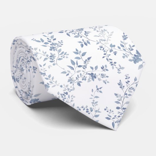 Frans Blauw Stropdas (Opgerold)