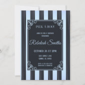 frans blauw Vrijgezellenfeest Kaart (Voorkant)