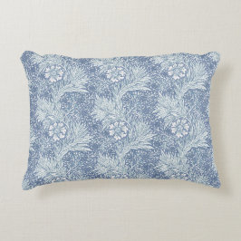 Frans Blauw William Morris bloemige Marigold Accent Kussen