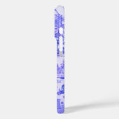 Frans Blauw Wit Toile Chinoiserie Style Rustiek Case-Mate iPhone Case (Achterkant / Links)