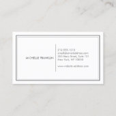 FRANS BLOEMBOEKET II BLOGGER, STYLIST VISITEKAARTJE (Achterkant)