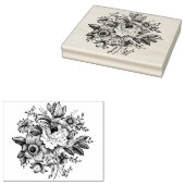 Frans Bloemen Roos Stempel (Gestempeld)