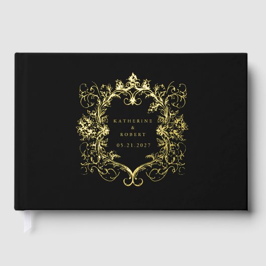 Frans  Bloemen Trouwen Gastboek Gastenboek (Voorkant)