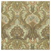 Frans Bloemen & Veer Scrollwork Patroon Stof (Close Up)