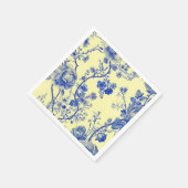 frans bloemenpapier servet (Hoek)