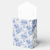 Frans bloemenpatroon bedankdoosjes (Geopend)