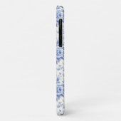 Frans bloemenpatroon Case-Mate iPhone case (Achterkant/links)