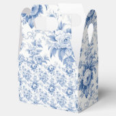  Frans Bloementoilet blauw Bedankdoosjes (Geopend)