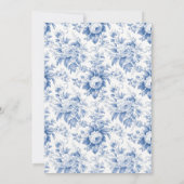 Frans Bloementoilet blauw Bedankkaart (Achterkant)