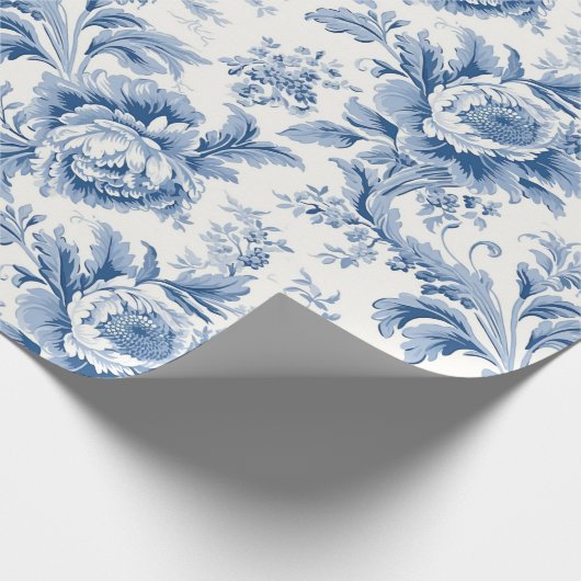  Frans Bloementoilet Blauw inpakpapier (Hoek)