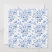 Frans Bloementoilet Blauw Uitnodiging (Achterkant)