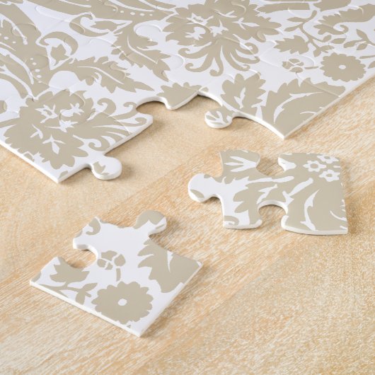 - frans bloemetjespatroon legpuzzel (Zijkant)