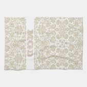 - frans bloemetjespatroon theedoek (Horizontaal)