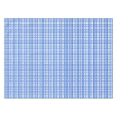 Frans Blue en White Gingham Tafelkleed (Voorkant (Horizontaal))