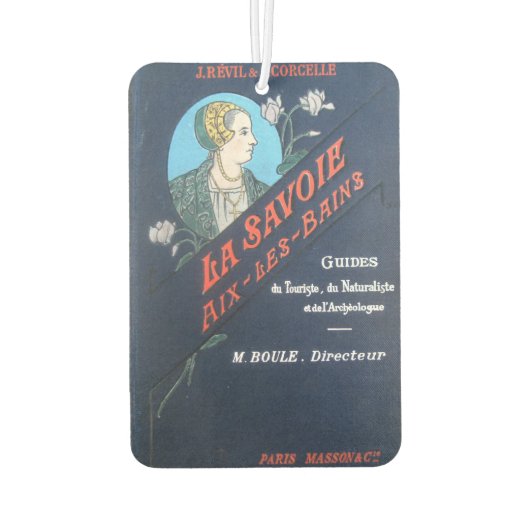 Frans boek auto verfrisser (Achterkant)