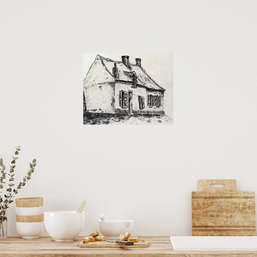 Frans Boerderij House Poster (Keuken)