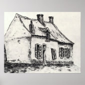 Frans Boerderij House Poster (Voorkant)