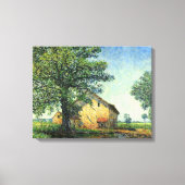 Frans Boerderij Huis op La Petite Mare Canvas Afdruk (Voorkant)